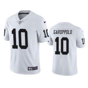 Jimmy Garoppolo Las Vegas Raiders White Vapor Limited Jersey