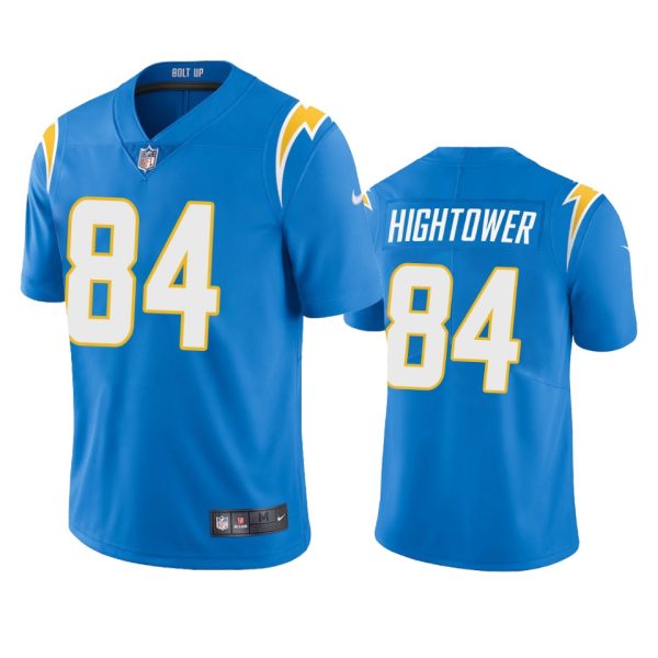 John Hightower Los Angeles Chargers Powder Blue Vapor Limited Jersey