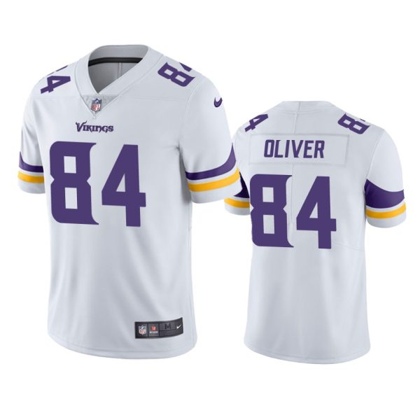 Josh Oliver Minnesota Vikings White Vapor Limited Jersey