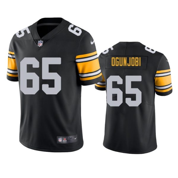 Larry Ogunjobi Pittsburgh Steelers Black Alternate Vapor Limited Jersey - Men's