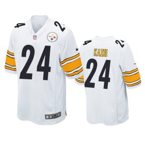 Damontae Kazee Pittsburgh Steelers White Game Jersey