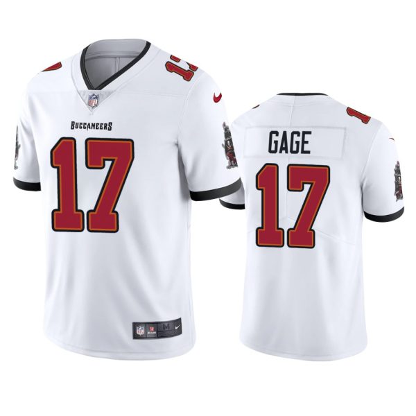 Russell Gage Tampa Bay Buccaneers White Vapor Limited Jersey