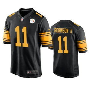 Allen Robinson II Pittsburgh Steelers Black Alternate Game Jersey