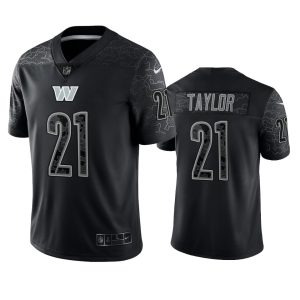 Sean Taylor Washington Commanders Black Reflective Limited Jersey