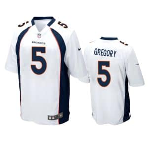 Randy Gregory Denver Broncos White Game Jersey