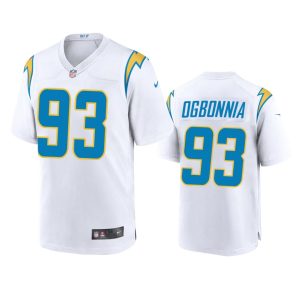 Otito Ogbonnia Los Angeles Chargers White Game Jersey