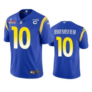 Cooper Kupp Los Angeles Rams Royal 2021 NFL Offensive Player of the Year Limited Jersey