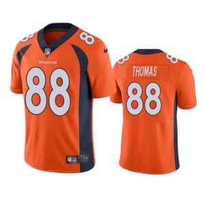 Demaryius Thomas Denver Broncos Orange Vapor Limited Jersey