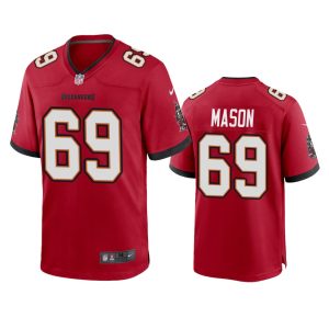 Shaq Mason Tampa Bay Buccaneers Red Game Jersey