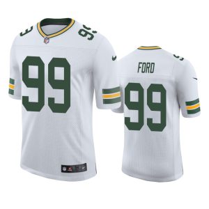 Jonathan Ford Green Bay Packers White Vapor Limited Jersey