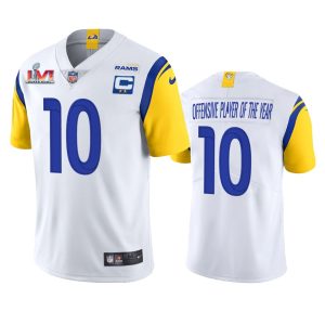 Cooper Kupp Los Angeles Rams White 2021 NFL Offensive Player of the Year Limited Jersey