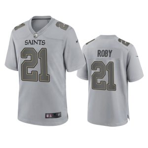 Bradley Roby New Orleans Saints Gray Atmosphere Fashion Game Jersey