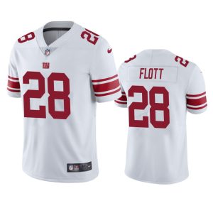 Cordale Flott New York Giants White Vapor Limited Jersey