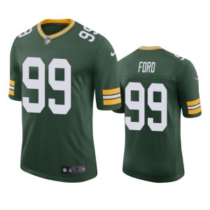 Jonathan Ford Green Bay Packers Green Vapor Limited Jersey