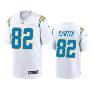 DeAndre Carter Los Angeles Chargers White Game Jersey
