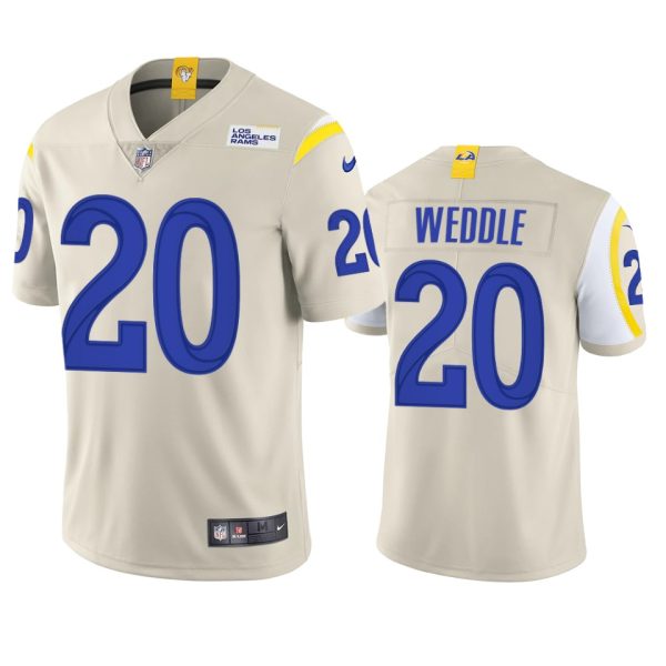 Eric Weddle Los Angeles Rams Bone Vapor Limited Jersey