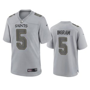 Mark Ingram New Orleans Saints Gray Atmosphere Fashion Game Jersey