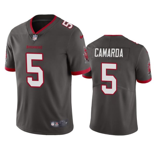 Jake Camarda Tampa Bay Buccaneers Pewter Vapor Limited Jersey