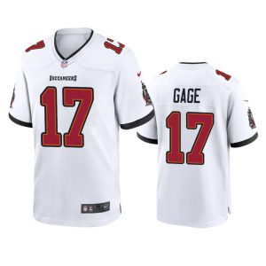 Russell Gage Tampa Bay Buccaneers White Game Jersey