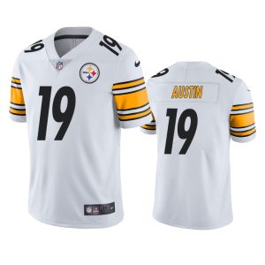 Calvin Austin Pittsburgh Steelers White Vapor Limited Jersey