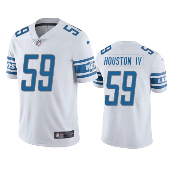 James Houston IV Detroit Lions White Vapor Limited Jersey