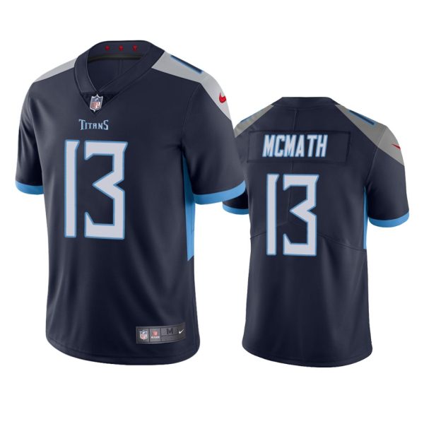 Racey McMath Tennessee Titans Navy Vapor Limited Jersey - Men's