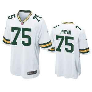 Sean Rhyan Green Bay Packers White Game Jersey