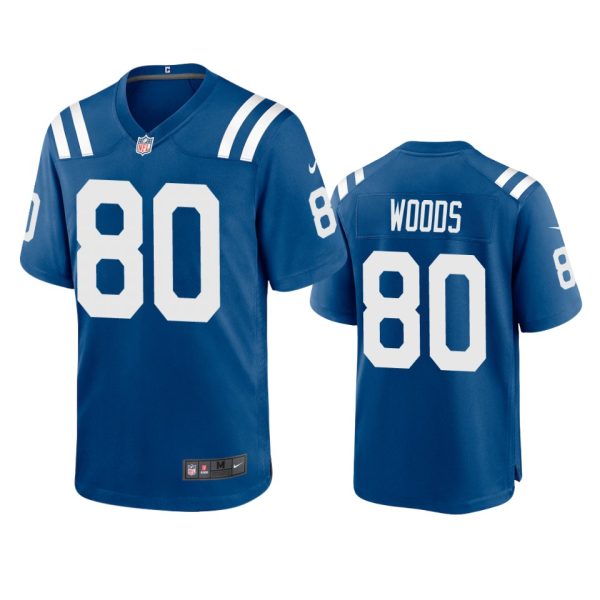 Jelani Woods Indianapolis Colts Royal Game Jersey