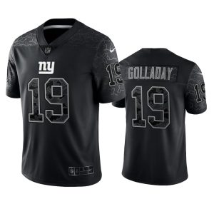 Kenny Golladay New York Giants Black Reflective Limited Jersey