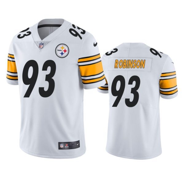 Mark Robinson Pittsburgh Steelers White Vapor Limited Jersey