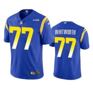 Andrew Whitworth Los Angeles Rams Royal Vapor Limited Jersey