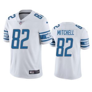 James Mitchell Detroit Lions White Vapor Limited Jersey