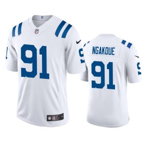 Yannick Ngakoue Indianapolis Colts White Vapor Limited Jersey