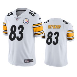 Connor Heyward Pittsburgh Steelers White Vapor Limited Jersey