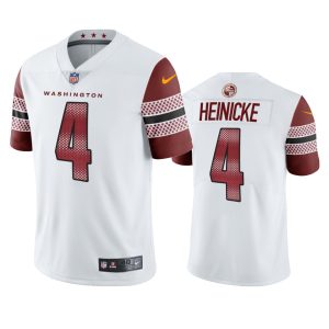 Taylor Heinicke Washington Commanders White Vapor Limited Jersey