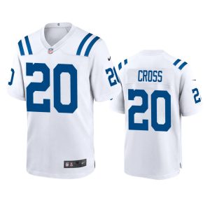 Nick Cross Indianapolis Colts White Game Jersey