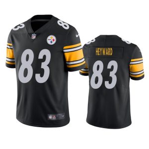 Connor Heyward Pittsburgh Steelers Black Vapor Limited Jersey