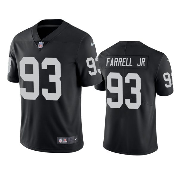 Neil Farrell Jr. Las Vegas Raiders Black Vapor Limited Jersey