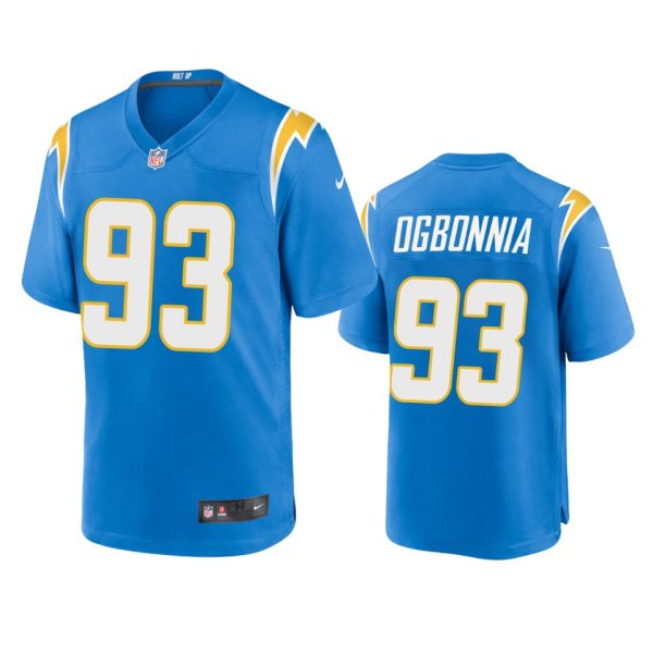 Otito Ogbonnia Los Angeles Chargers Powder Blue Game Jersey