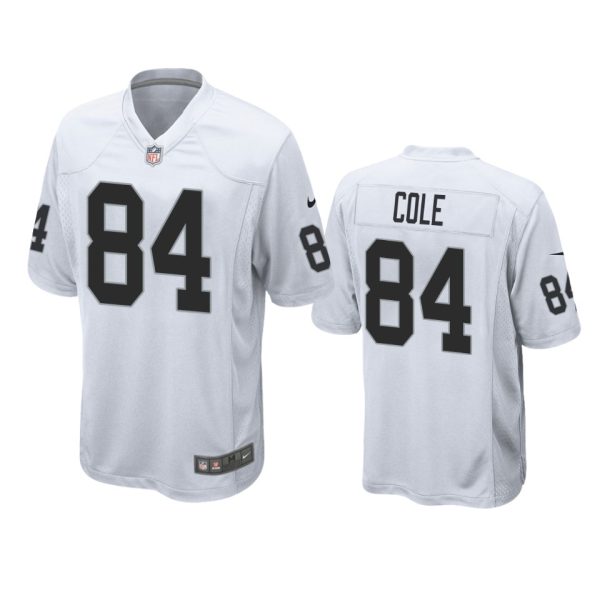 Keelan Cole Las Vegas Raiders White Game Jersey