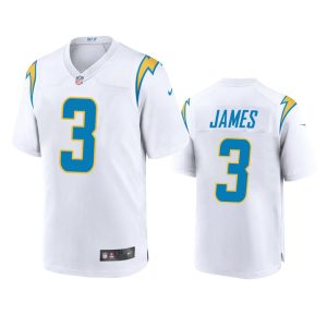 Derwin James Los Angeles Chargers White Game Jersey