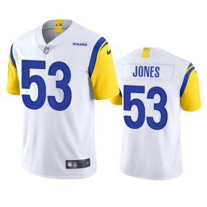 Ernest Jones Los Angeles Rams White Alternate Vapor Limited Jersey - Men's