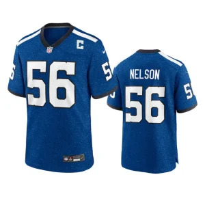 Quenton Nelson Indianapolis Colts Royal Indiana Nights Game Jersey