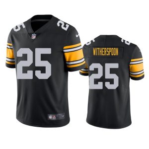 Ahkello Witherspoon Pittsburgh Steelers Black Vapor Limited Jersey