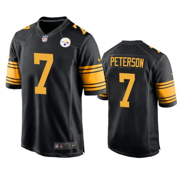 Patrick Peterson Pittsburgh Steelers Black Alternate Game Jersey