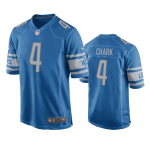 D.J. Chark Detroit Lions Blue Game Jersey