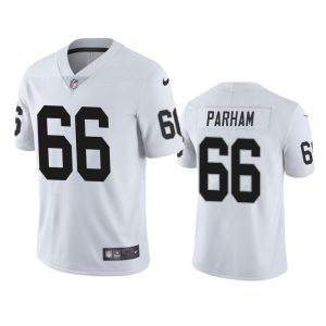 Dylan Parham Las Vegas Raiders White Vapor Limited Jersey