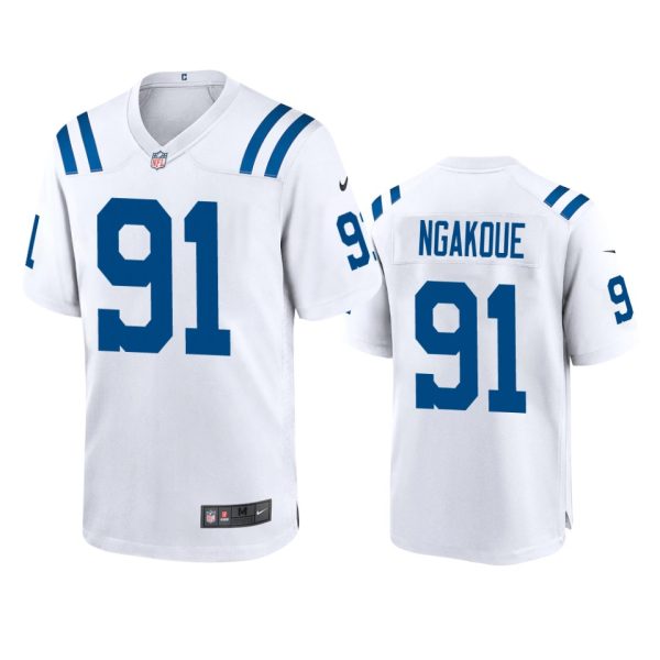 Yannick Ngakoue Indianapolis Colts White Game Jersey