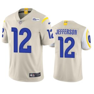 Van Jefferson Los Angeles Rams Bone Vapor Limited Jersey