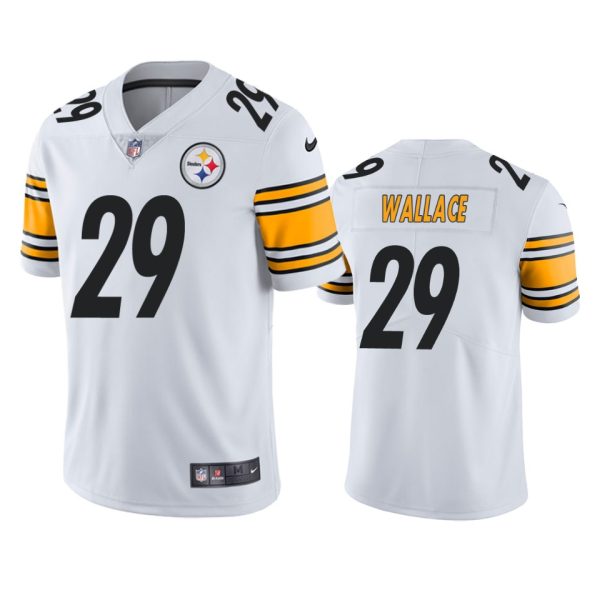 Levi Wallace Pittsburgh Steelers White Vapor Limited Jersey